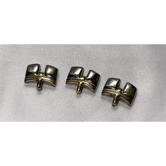 Bulova 98L56 Women's Watch Extra Links 13mm Two Tone Steel - Lot of 3 - Picture 3 of 4